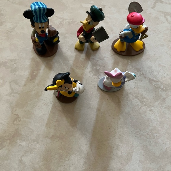 Disney Action Figure Set - Blue, Yellow, Red - Picture 4 of 14